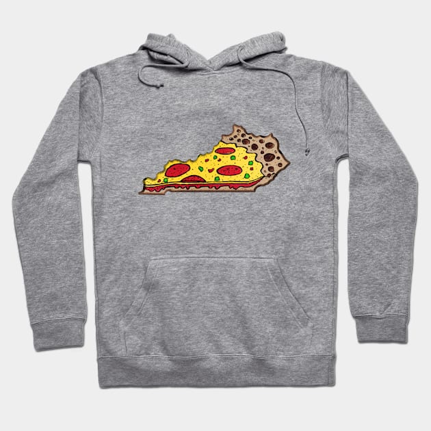 Kentucky Pizza!! Hoodie by Grinner Mountain